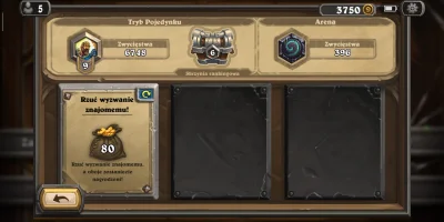 DostawcaKaloszy - #hearthstone80gold na wymiankę, nie rzucam wyzwania jako pierwszy. ...