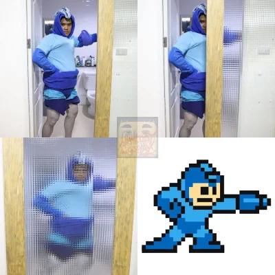 Qba_89 - #megaman #cosplay #heheszki #gry