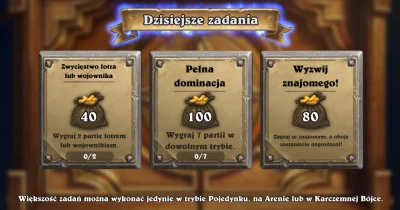 Majsterius - Ktoś ma zadanie wyzwij znajomego na wymianę ? #hearthstone