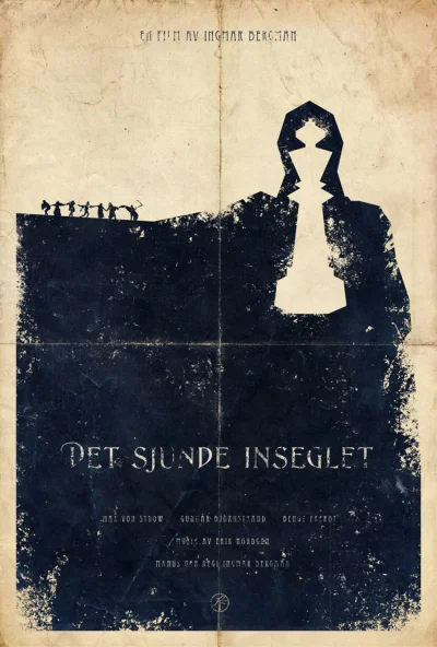 Iduun - Ingmar Bergman - Siódma pieczęć
#plakatyfilmowe #film #kino