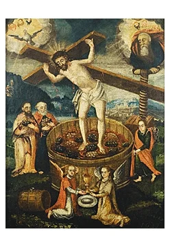 lunaria - „Tłocznia mistyczna” z Lelowa, 1647

Przedstawienie Chrystusa w tłoczni m...