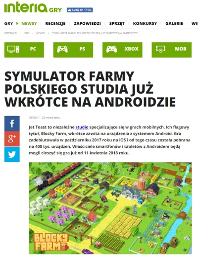 sortris - Woah! Interia pisze o Blocky Farm! ʕ•ᴥ•ʔ

gry.interia.pl/newsy/news-symul...