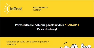 wypalony - Pobiłem swój rekord
#paczkomaty #inpost #heheszki