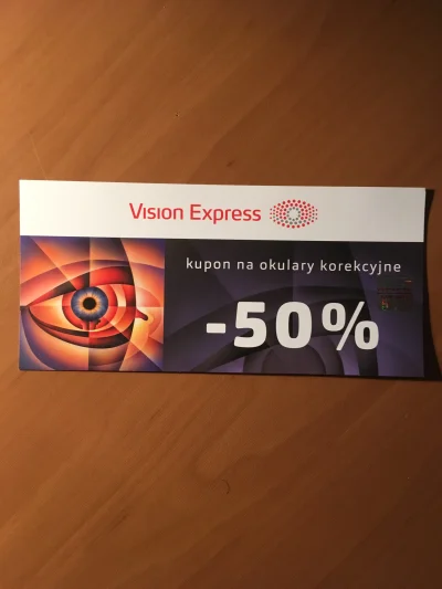 omczobonczo - Mirki, mam do rozdania kod na -50 w vision express, ktoś coś ? #visione...