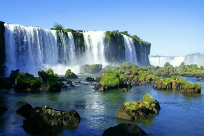 WaniliowaBabeczka - Wodospad Iguazu (znajdujący się na granicy argentyńsko-brazylijsk...