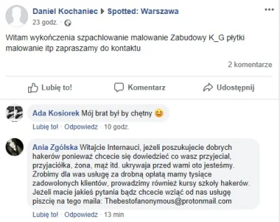 drKlotz - Polski oddział anonymous ogłasza swoje usługi pod ofertami szpachlowania ¯\...