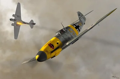 d.....4 - #samoloty #bf109