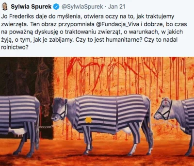marekmarecki44 - Sylwio Spurek, dlaczego krowy, a nie świnie? ( ͡° ͜ʖ ͡°)