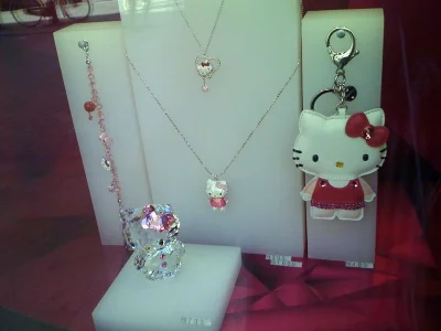 Pobe - #swarovski ma kolekcję z #hellokitty :-D