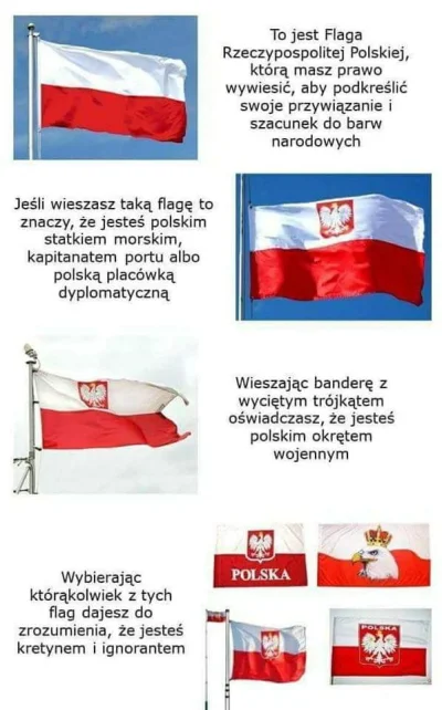 MandarynWspanialy - Z okazji Dnia Flagi Rzeczypospolitej Polskiej przypomnę tylko
#p...