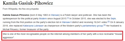 Dambibi - XDDD co ta angielska wikipedia to ja nawet nie
#polityka #nowoczesna #mysz...
