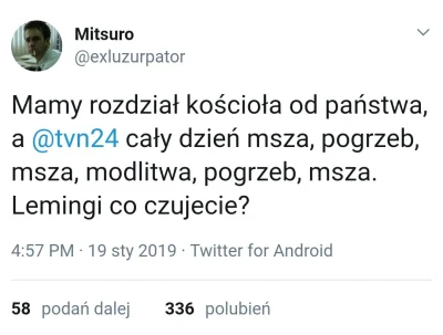 PreczzGlowna - Nowatorska definicja rozdziału państwa od Kościoła - brak transmisji k...