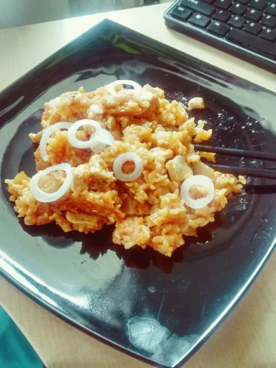 m.....I - #gotujzwykopem #kimchi #korean
 
kimchi-bokkumbap (wersja bez jaja i z biał...