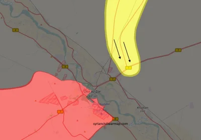 DowolnyNick - SDF najwyraźniej utknął z frontem pod Shadadi, w dolinie rzeki Khabur. ...