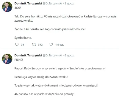 umowionyznaksygnal - Może mnie ktoś uświadomić jak Tarczyński to liczy? Twierdzi, że ...