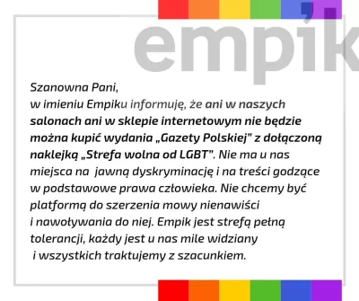 kamaszek - Empik, robisz to dobrze. #neuropa #bekazprawakow #bekazkatoli #empik