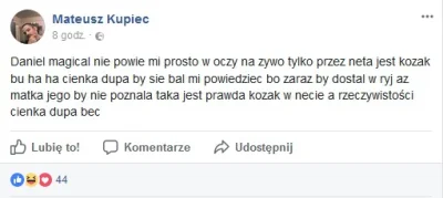 RzecznikWykopu - Uszatemu menelowi się lekko #!$%@?ło we łbie od denaturatu

benc
...