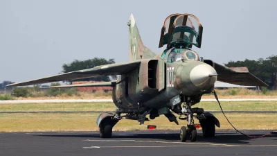 t.....m - Mig-23 Bułgarskich sił powietrznych
#aircraftboners #samoloty #lotnictwo #w...