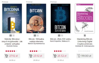 czarnyzawias - Wiadomo, że Mastering Bitcoin najlepsza ale w helionie widzę też 3 inn...