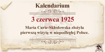 ksiegarnia_napoleon - #mariacuriesklodowska #kalendarium