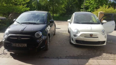 BLKauto - Tutaj Abarth z swoim elektrycznym bliźniakiem ( ͡° ͜ʖ ͡°)