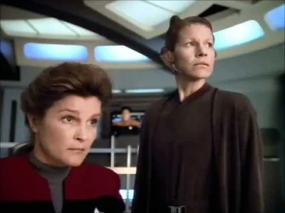 telegimelka - załoga z Star Trek Voyager dalej doleciała