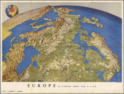 Heninger - Europa oczami Rosji 
#kartografia #mapyboners #mapy #geografia