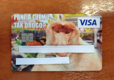 Soczi - W końcu jest - moja karta płatnicza z #nosaczsundajski
#ing #bankowosc #banki...