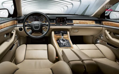 myszczur - 13 lat po premierze, kokpit Audi A8 D3 nadal wygląda rewelacyjnie. Moim zd...