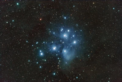 d.....4 - M45: Gromada Plejad

#kosmos #astronomia #conocastrofoto #dobranoc
