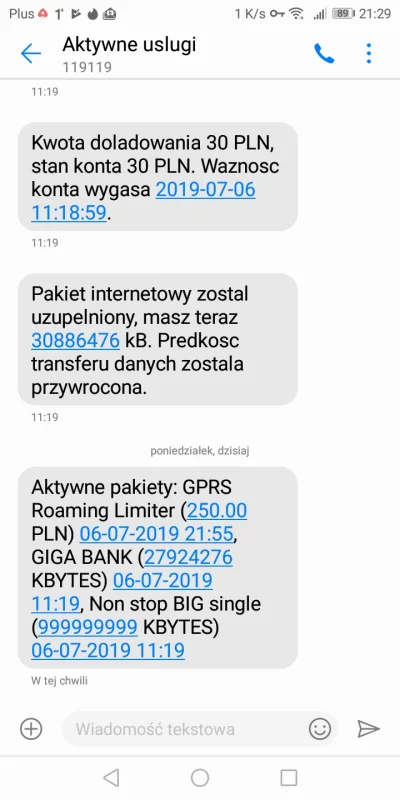 plux_pl - @DimkaHelikopter: ja płacę 25 złoty na tel i niby 'nolimit'