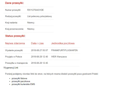 Proxilme - Czy to jest normalne, że kraj przeznaczenia to Niemcy, a nie Polska? Paczk...