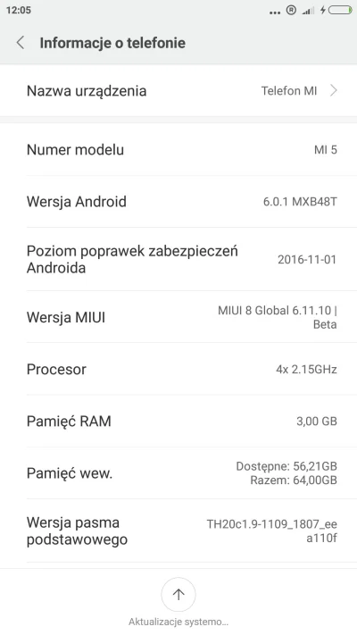 M.....5 - Odebrałem #xiaomi #mi5 od celników na Łączyny 8 - i super #syfmiui wgrany c...