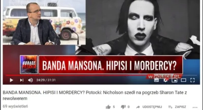 NapalInTheMorning - Prawicowe przygłupy pomyliły Mansona XDDDDD

#heheszki #bekazpr...