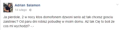 niktnieznamojejtwarzy - Ja #!$%@?ę, aż tak Cię to boli, że mi wychodzi? Musisz starać...