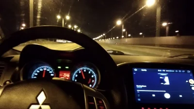 borysEK4 - #nightdrive #mitsubishi #mojezdjecie