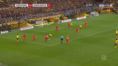 pytaszczynie - Sancho, Borussia Dortmund 1-0 Union Berlin 
#golgif