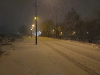 sylwke3100 - Masakra, śnieżyca jak w Jakucji a tu tylko #slask #snieg