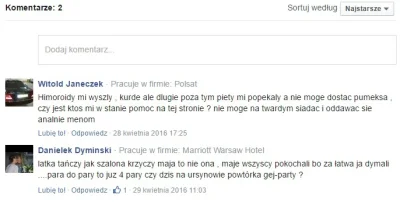 BlueCocaine - Pozwolę sobie zwrócić uwagę na komentarze pracowników Polsatu i Marriot...