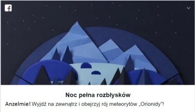 yggdrasill - RÓJ METEORYTÓW. Zajebiście, fejsbuczku.
#januszeastronomii #facebook