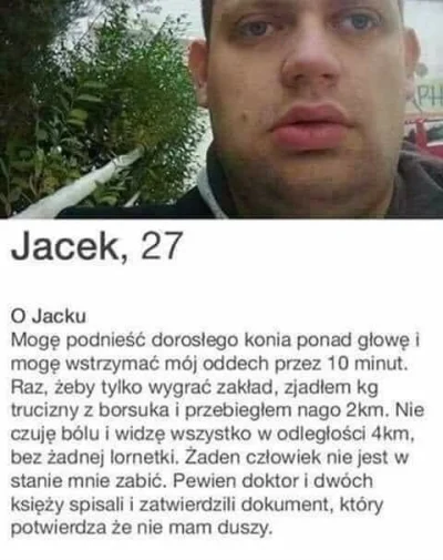 X.....7 - Pochwalcie się jak wyglądają wasze opisy na #tinder