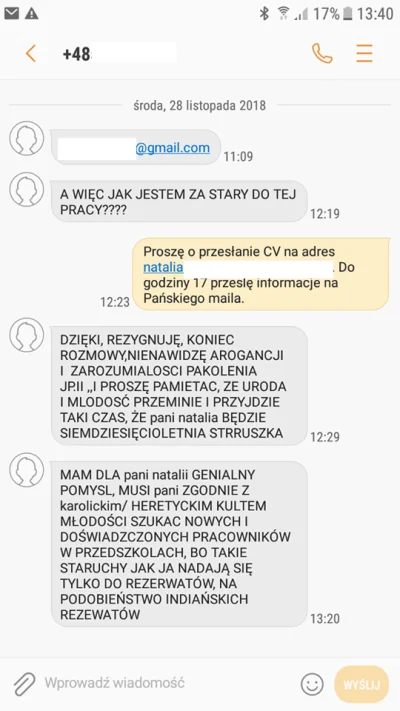 Laytt - Taka sytuacja. Facet chciał się skontaktować w sprawie pracy. Po wcześniejsze...