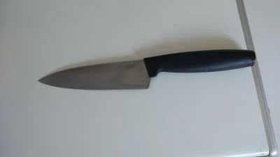 rybeczka - Mirki nigdy więcej nie kupujcie noży Fiskars. Tak oto wygląda nóż po jedny...