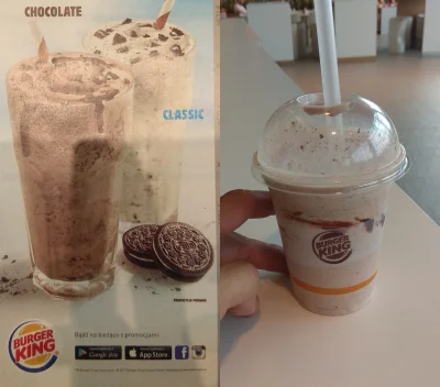 Stefcio81 - Shake z Burger Kinga - oczekiwania vs rzeczywistość

#burgerking #oczek...