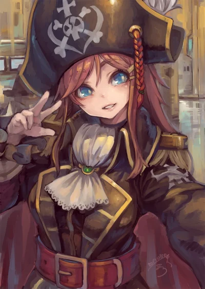 l.....f - Yarr 
#randomanimeshit #miniskirtpirates #marikakatou #pixiv #