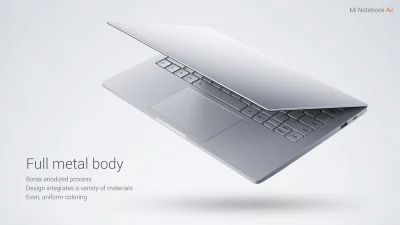 eternaljassie - Xiaomi Air 13, czyli chiński Mac Book Air w specjalnej obniżce za $65...