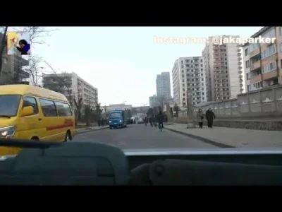 krzemas - Zobaczcie jak wygląda relacja pieszy na przejściu a samochód w Korei Północ...