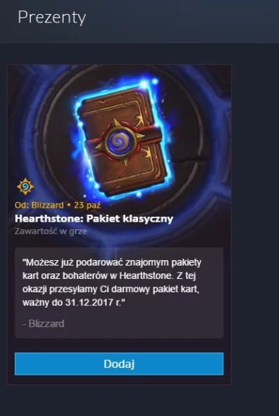 xGreatx - WTF, chce ktoś paczkę? XD
#hearthstone