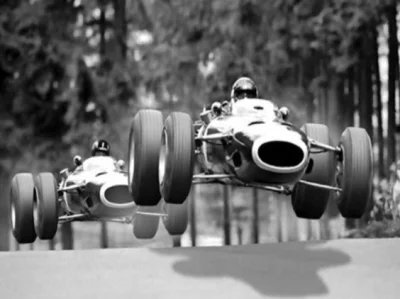 jaxonxst - Graham Hill (mistrz świata w 1962 i 1968) oraz Sir Jackie Stewart (mistrz ...