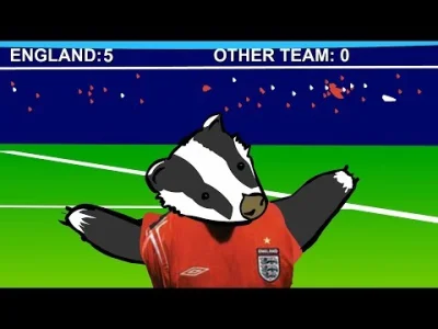 Jednobrewy - #badgerbadgerbagder #mundial #futbol #england